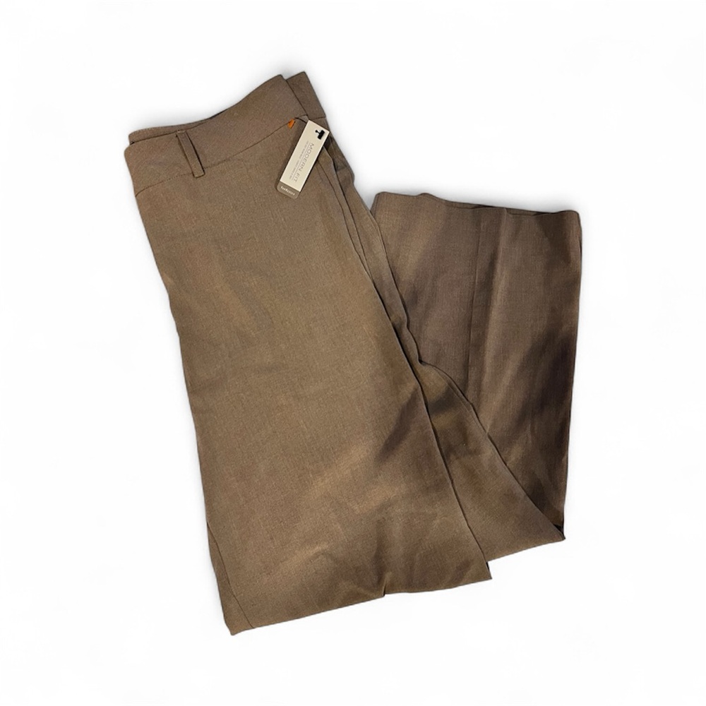 Van Heusen Tan women’s modern fit dress pants size 14s